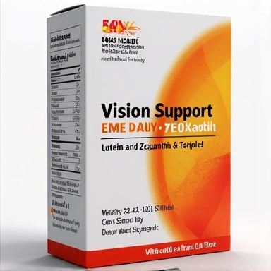 Confezione di integratore per la vista con Luteina e Zeaxantina