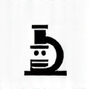 Icona di un test di laboratorio o una provetta